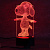 3D лампа Снупи - миниатюра - рис 2.