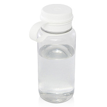 Спортивная бутылка Ryder из переработанного ПЭТ-пластика объемом 900 мл с многофункциональной крышкой, сертифицированная RCS - Белый