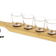 Набор стопок на бамбуковой подставке Shots (Р)