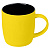 Кружка Surprise Touch Black c покрытием софт-тач, желтая - миниатюра