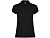 Рубашка поло Star женская, черный - миниатюра