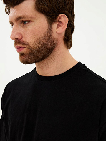 Футболка Oversize Premium, черная - рис 4.