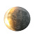 Светильник ночник настенный "Луна" с пультом - миниатюра - рис 2.