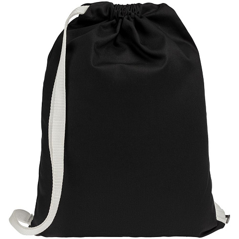 Рюкзак Nock, черный с белой стропой - рис 3.