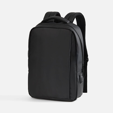 Рюкзак для ноутбука Belp, черный - рис 2.