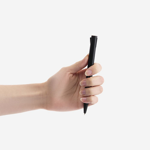 Ручка шариковая Snap, матовая черная - рис 5.