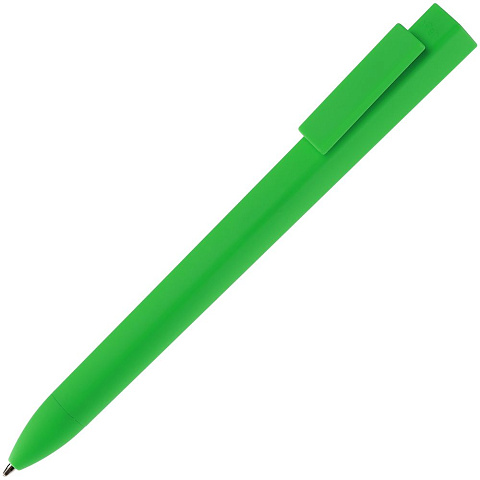 Ручка шариковая Swiper SQ Soft Touch, зеленая - рис 2.