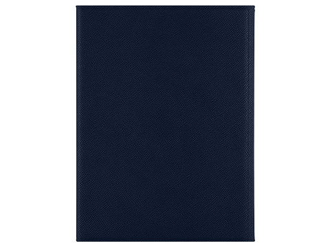 Обложка на магнитах для автодокументов и паспорта Favor, темно-синяя - рис 4.