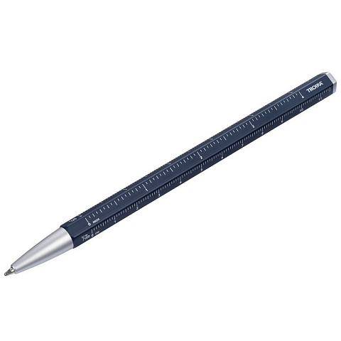 Ручка шариковая Construction Basic, темно-синяя - рис 3.