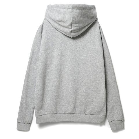 Худи унисекс Tuloksa 280 ver. 2, серый меланж - рис 3.