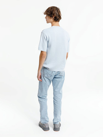 Джемпер с коротким рукавом Siluetti Volumica, светло-голубой - рис 7.