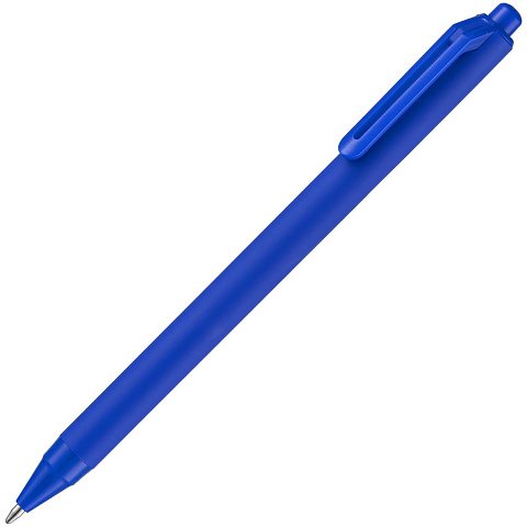 Ручка шариковая Cursive Soft Touch, синяя - рис 2.