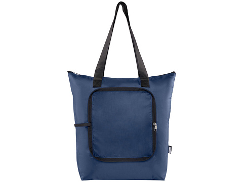 EcoFold Складная сумка-холодильник из RPET 15 л - Темно - синий - рис 2.