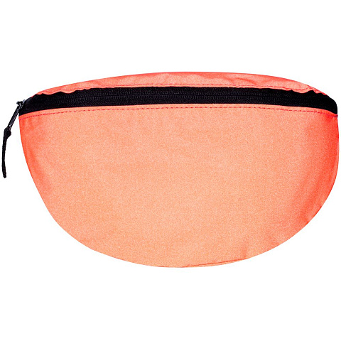 Поясная сумка Manifest Color из светоотражающей ткани, оранжевая - рис 4.