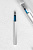 Ручка перьевая PF One, серебристая с синим - миниатюра - рис 6.