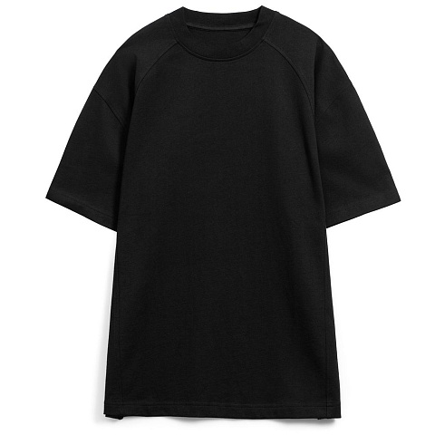 Футболка оверсайз унисекс Sideline, черная - рис 2.