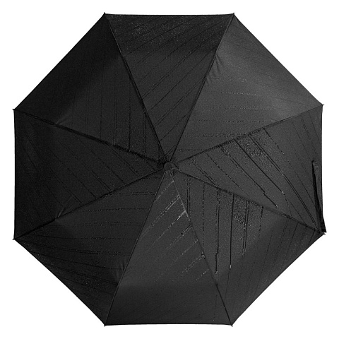 Складной зонт Magic с проявляющимся рисунком, черный - рис 2.