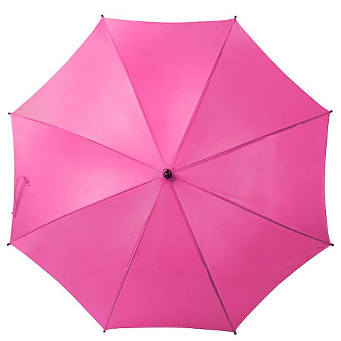 Розовый зонт трость - рис 2.