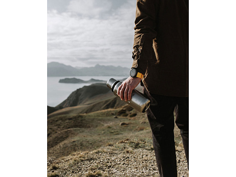 Термос для напитков, вакуумный, бытовой, тм bobber. Объем 1 литр. Артикул Flask-1000 Matte - рис 6.