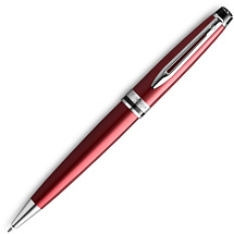 Шариковая ручка Waterman Expert Dark Red Lacquer CT Black, стержень: M, цвет чернил: blue.