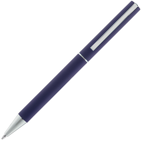 Ручка шариковая Blade Soft Touch, синяя - рис 3.