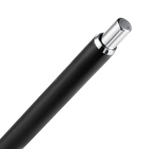 Ручка шариковая Slim Beam, черная - рис 3.