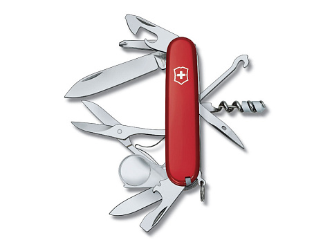 Нож перочинный VICTORINOX Explorer, 91 мм, 16 функций, красный - рис 2.