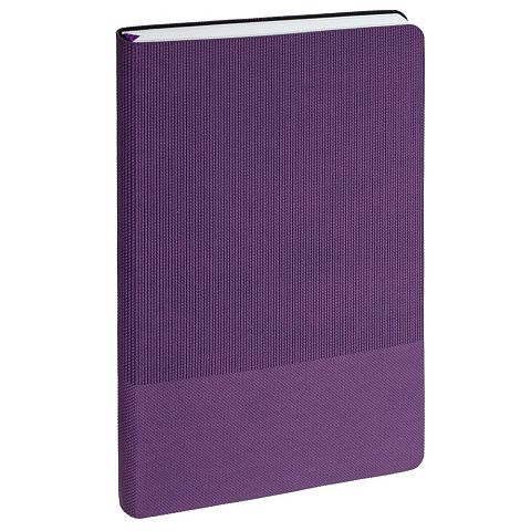 Ежедневник Knit, недатированный, фиолетовый - рис 4.