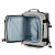 Сумка на колесах TORBER РИТМ, серый, полиэстер 900D с PU покрытием, 49 x 35,5 x 26 см, 35 л - миниатюра - рис 4.