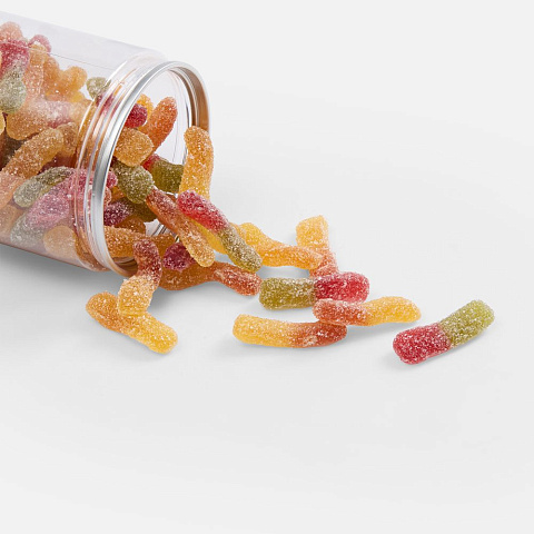 Мармелад жевательный Jelly Sweets, змейки в кислой посыпке - рис 4.