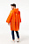 Дождевик-плащ CloudTime, оранжевый - миниатюра - рис 8.