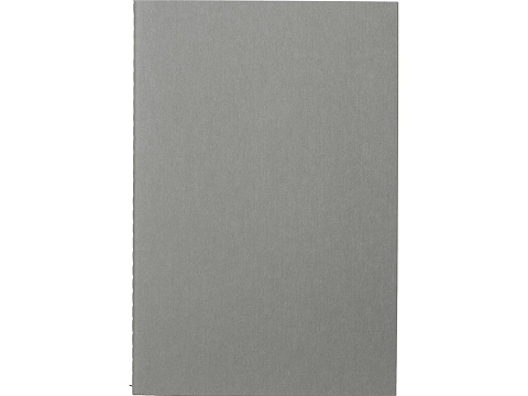 Блокнот Monet, гибкая обложка A5 из моющегося крафта, 32 листа, серый - рис 4.