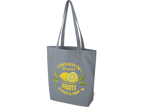 Orissa эко-сумка из органического материала GOTS, плотностью 270 г/м² - Серый - рис 6.