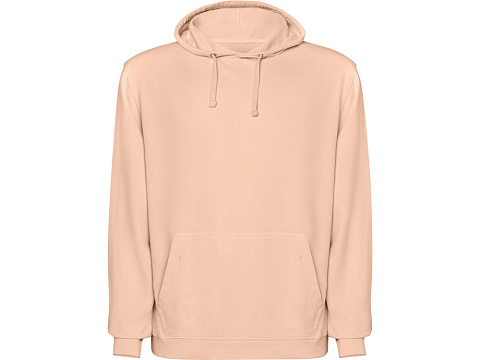 Толстовка с капюшоном KENIA унисекс, светло-абрикосовый выстиранный