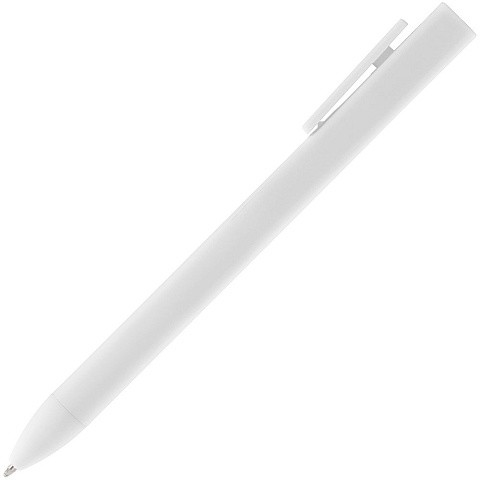 Ручка шариковая Swiper SQ Soft Touch, белая - рис 4.