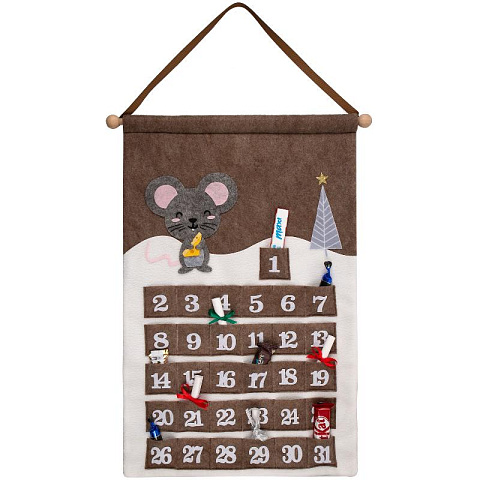 Адвент календарь "Мышка" - рис 2.