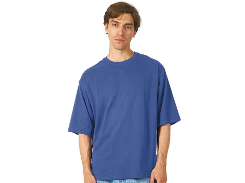 Футболка Berlin к/р оверсайз, 100% хлопок, 180гр, классический синий - рис 2.