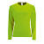 Футболка с длинным рукавом Sporty LSL Women, зеленый неон - миниатюра - рис 2.