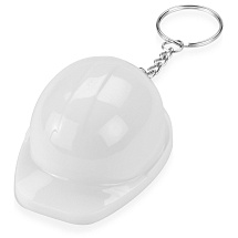 Брелок-открывалка Каска, белый