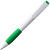 Ручка шариковая Grip, белая с зеленым - миниатюра - рис 4.