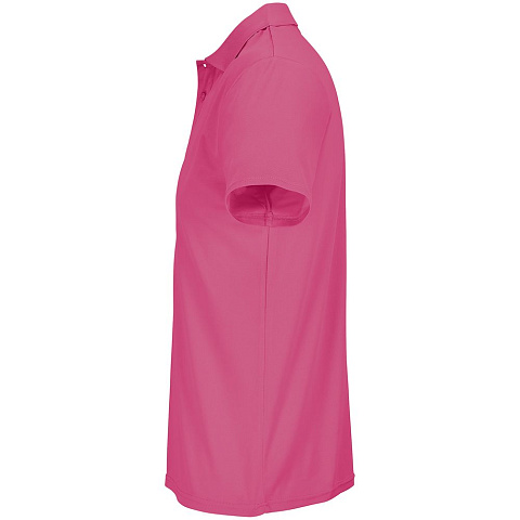 Рубашка поло унисекс Pitcher, розовая (ribbon pink) - рис 4.