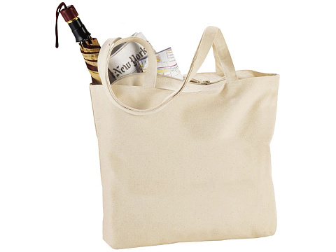 Сумка на молнии Purch, натуральный - рис 2.