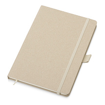 Блокнот А5 Snow Hard твердая обложка, 80 листов 70 гр/м2, натуральный