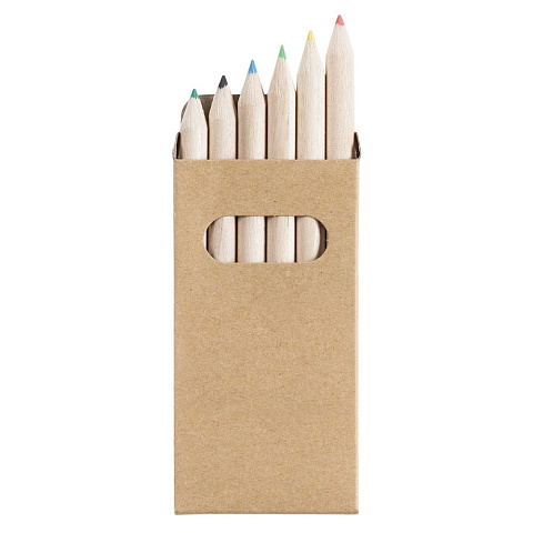 Набор цветных карандашей Pencilvania Mini, крафт - рис 3.