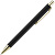 Ручка шариковая Lobby Soft Touch Gold, черная - миниатюра - рис 4.