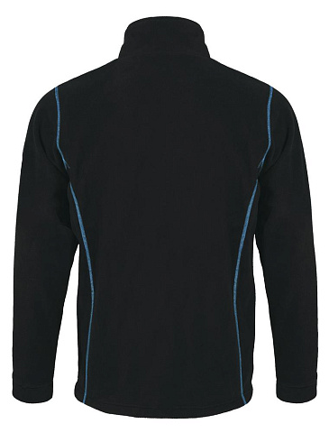 Куртка мужская Nova Men 200, черная с ярко-голубым - рис 3.