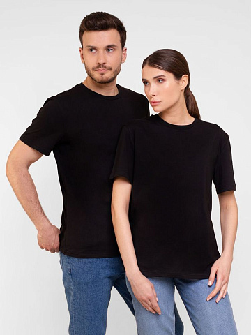 Футболка Premium, черная - рис 5.