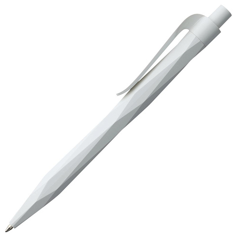 Ручка шариковая Prodir QS20 PMP-P, белая - рис 3.