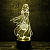 3D светильник Белоснежка - миниатюра