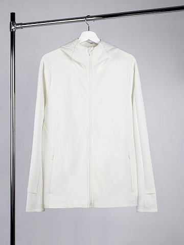 Куртка с капюшоном унисекс Begi, молочно-белая - рис 2.